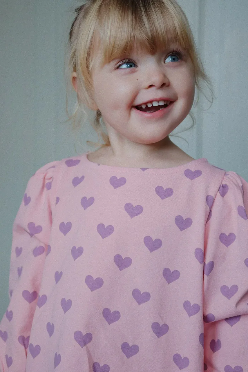 Konges Sløjd Детска памучна блуза DREY SLIT BLOUSE GOTS