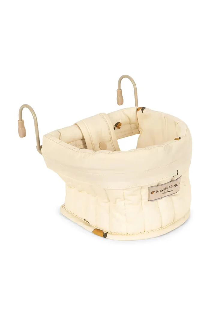 Konges Sløjd детска памучна кошница за кукли DOLL BIKE SEAT бежова KS105330