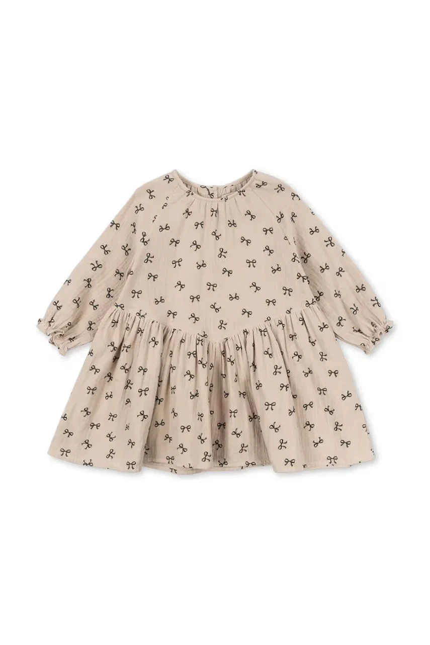 Konges Sløjd Детска памучна рокля COCO DRESS GOTS