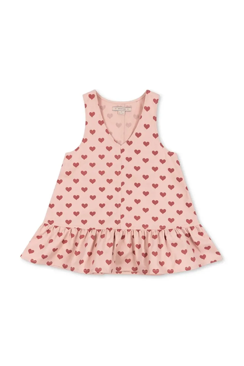 Konges Sløjd Детска памучна рокля FEN DRESS GOTS