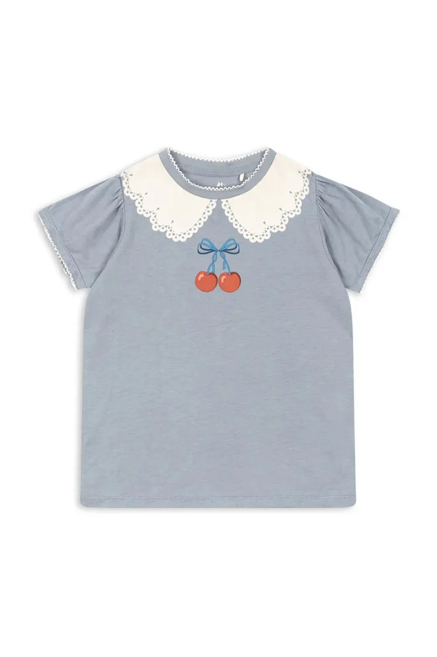Konges Sløjd Детска памучна тениска FAMO PUFF TEE GOTS