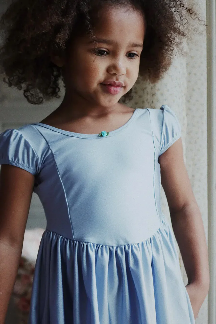Konges Sløjd Детска рокля MOUSSE PUFF DRESS