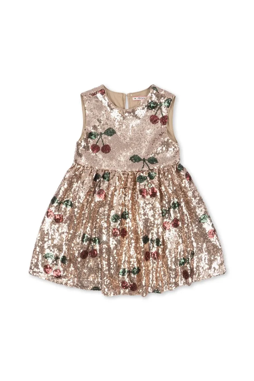Konges Sløjd Детска рокля STARLA SEQUIN DRESS