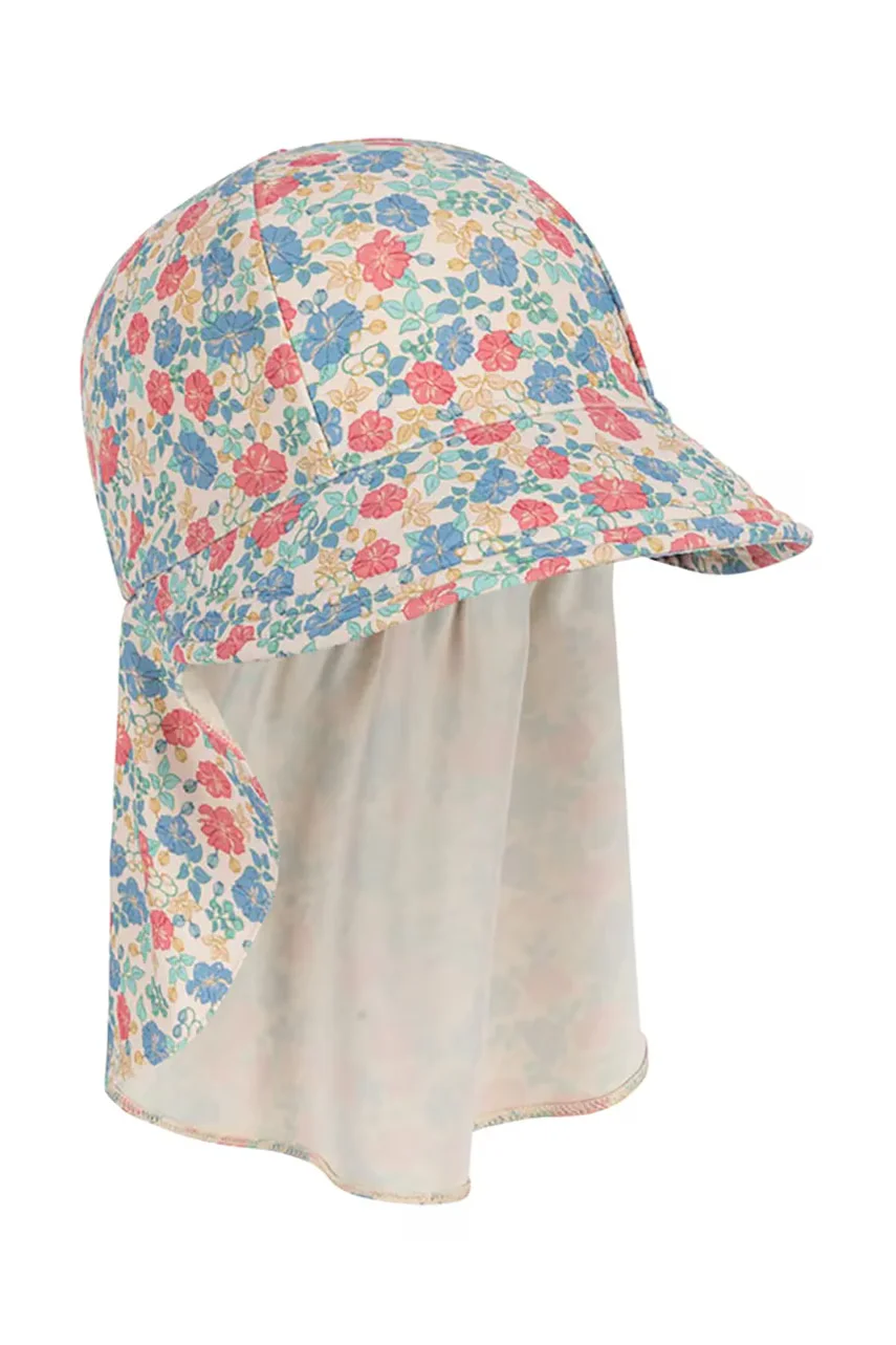 Konges Sløjd Детска шапка с козирка MANUCA FRILL SUN HAT GRS