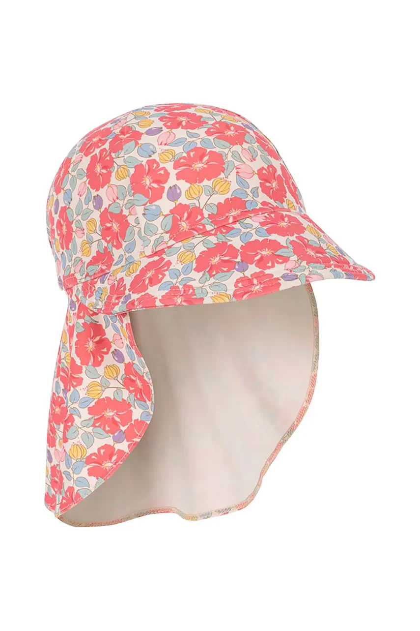 Konges Sløjd Детска шапка с козирка MANUCA FRILL SUN HAT GRS