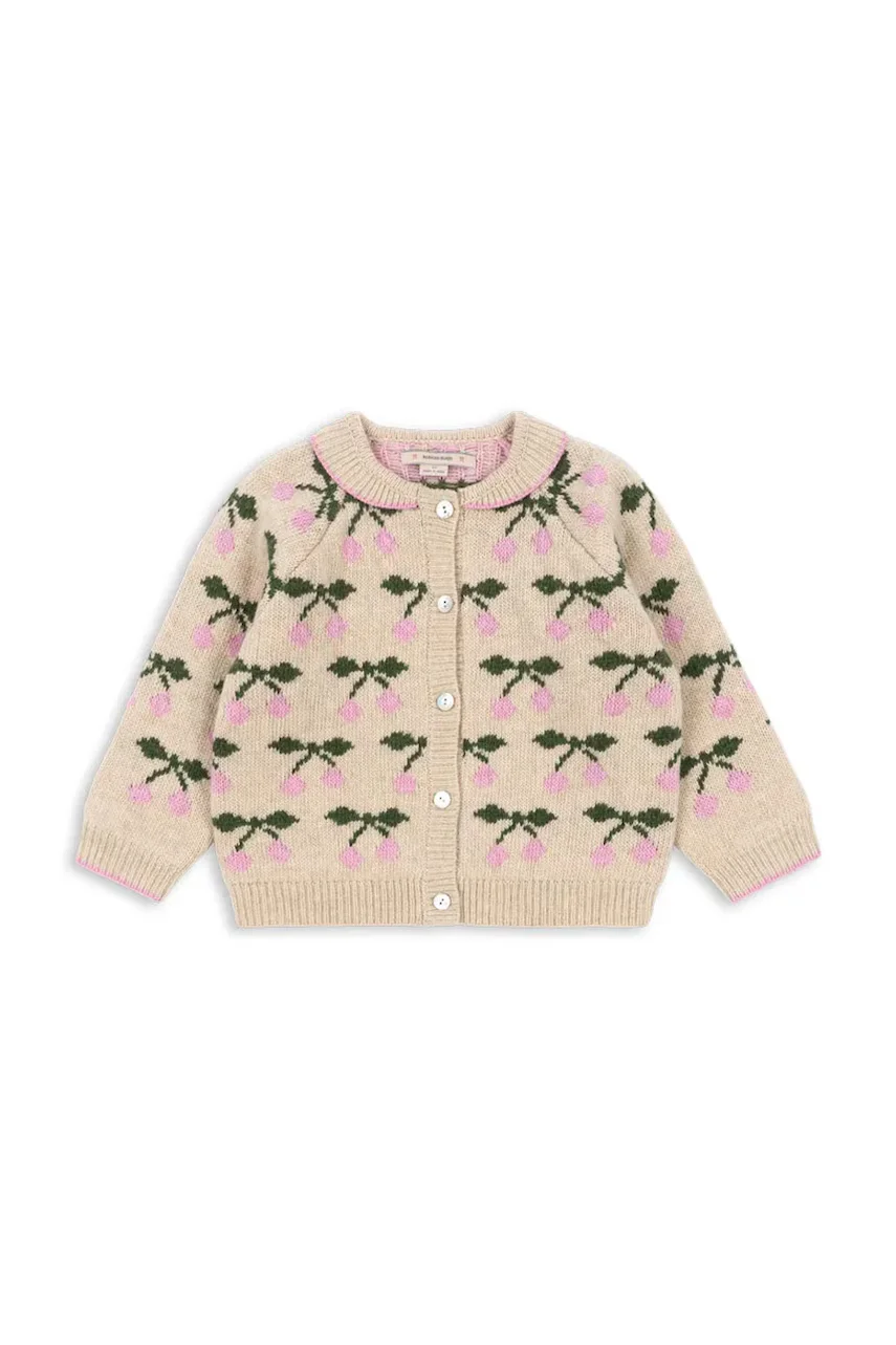 Konges Sløjd Детска жилетка BELOU KNIT COLLAR CARDIGAN