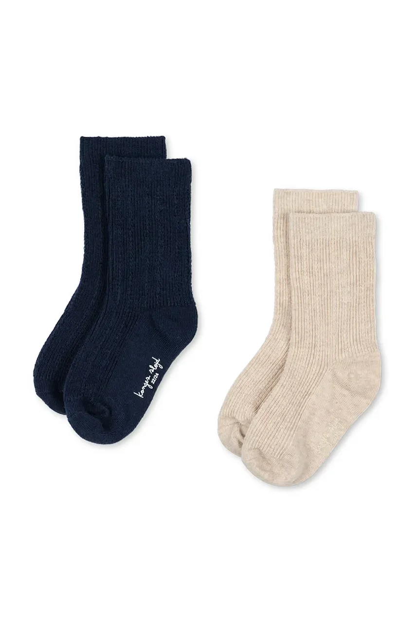 Konges Sløjd Детски чорапи 2 PACK PONTELLE SOCKS (2 чифта)