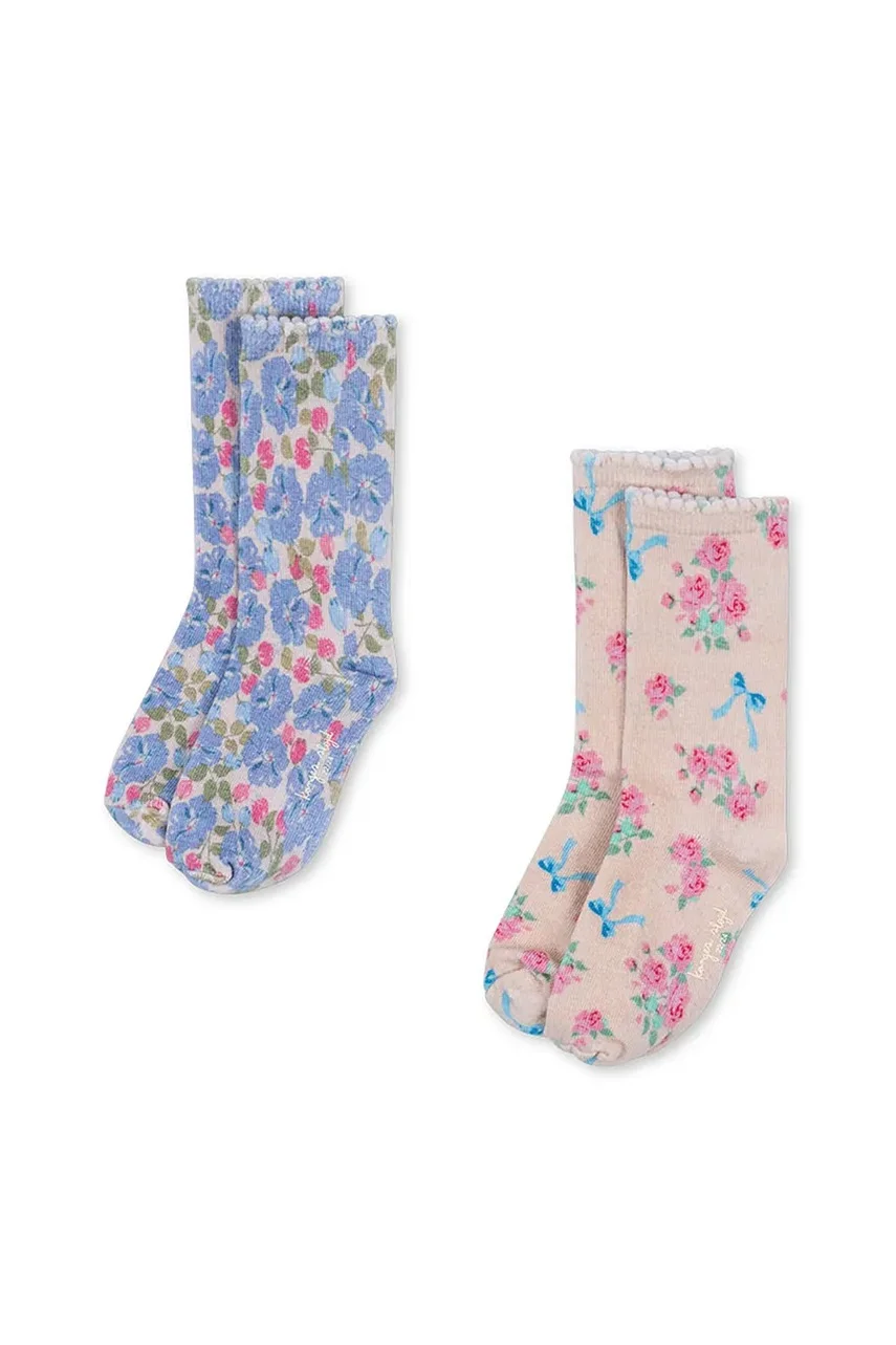 Konges Sløjd Детски чорапи 2 PACK PRINTED SOCKS (2 чифта)