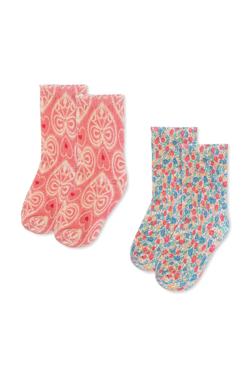 Konges Sløjd Детски чорапи 2 PACK PRINTED SOCKS OCS (2 чифта)