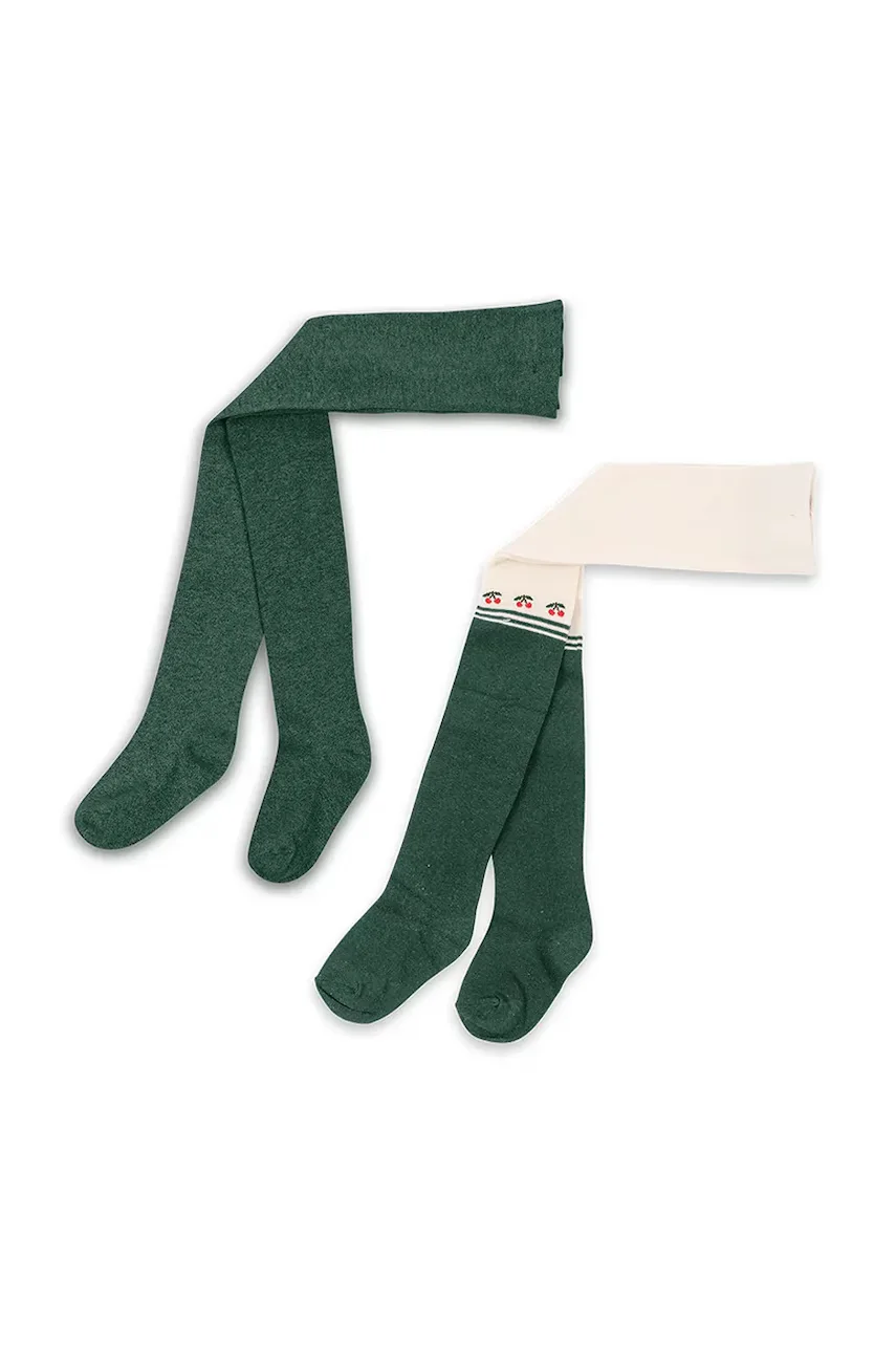 Konges Sløjd Детски чорапогащи 2 PACK LUREX TIGHTS (2 чифта)