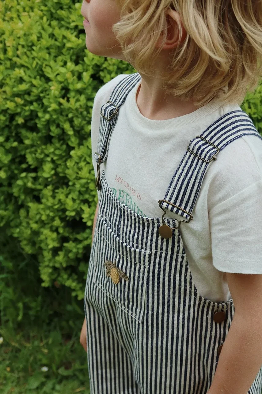 Konges Sløjd Детски памучен гащеризон FENDER OVERALLS GOTS