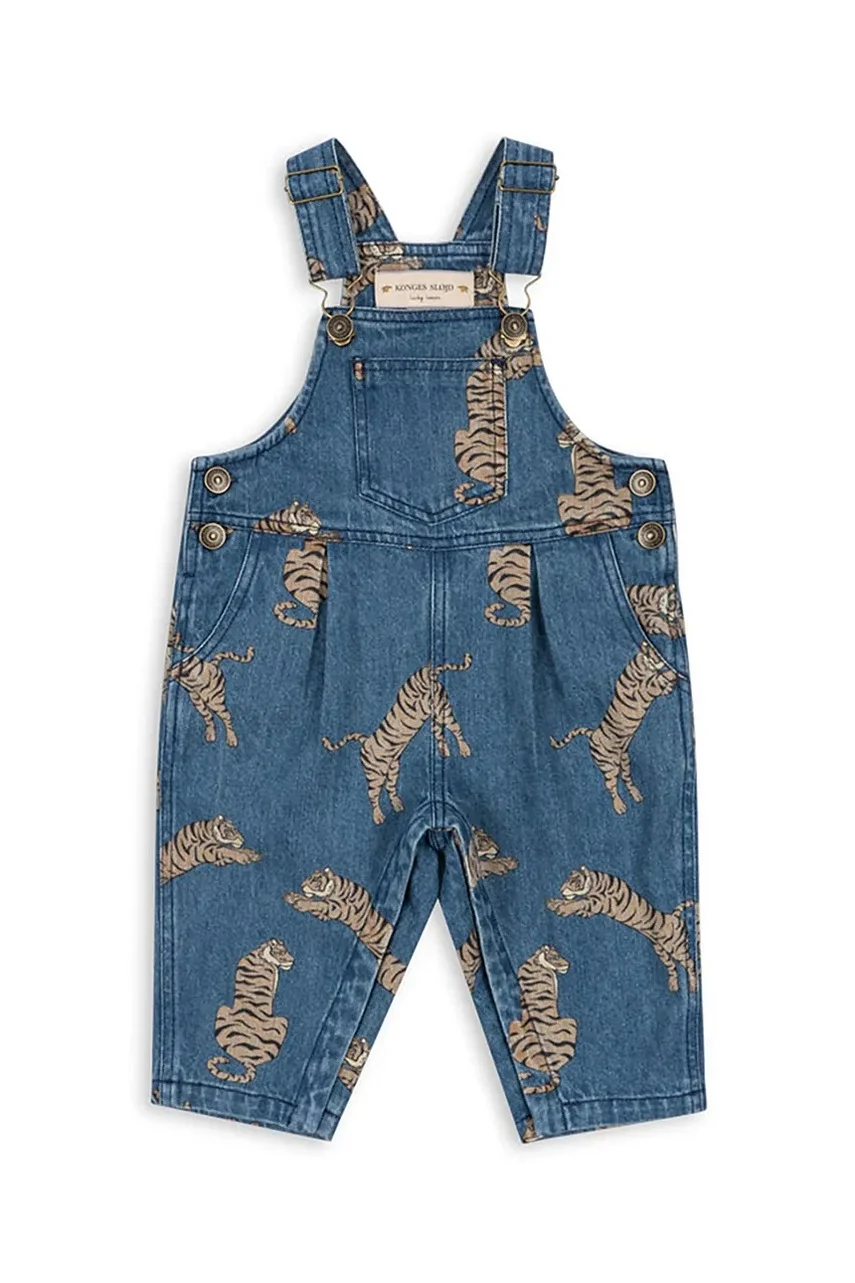 Konges Sløjd Детски памучен гащеризон MAGOT OVERALLS GOTS