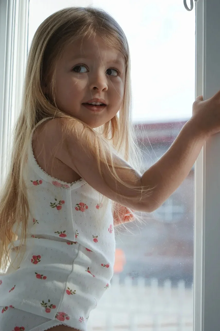 Konges Sløjd Детски памучен комплект MINNIE UNDERWEAR GOTS
