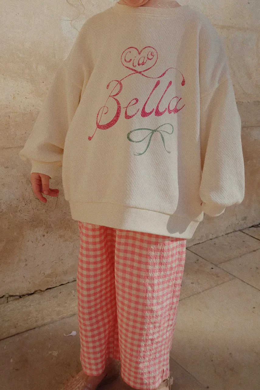 Konges Sløjd Детски памучен панталон RHW X KS BELLA PANTS GOTS