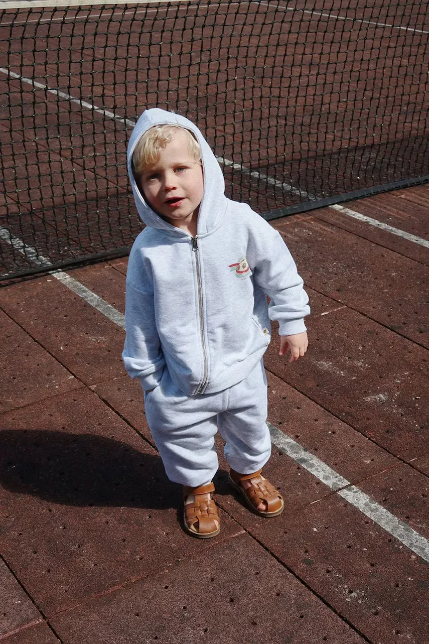 Konges Sløjd Детски памучен спортен панталон LOUPY LOU SWEAT PANTS GOTS