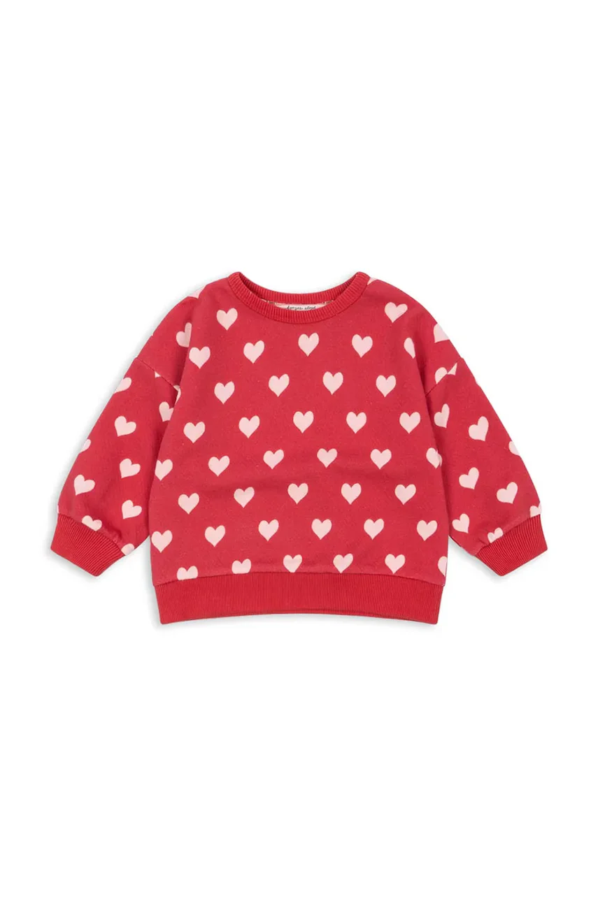 Konges Sløjd Детски памучен суичър LOUPY LOU SWEAT SHIRT OCS