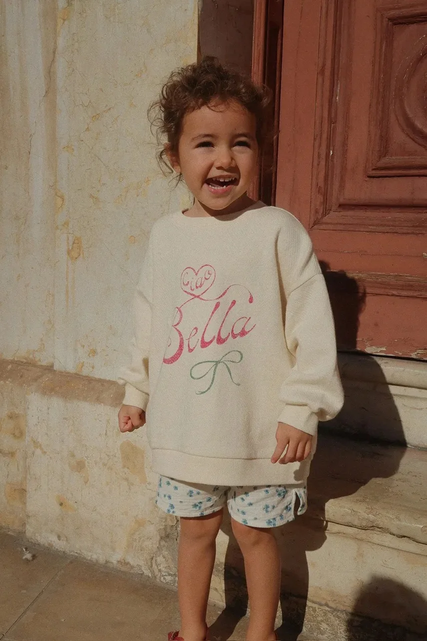 Konges Sløjd Детски памучен суичър RHW X KS BELLA SWEAT GOTS