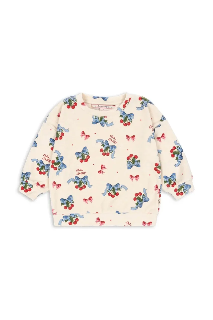 Konges Sløjd Детски памучен суитчър ITTY SWEAT SHIRT GOTS