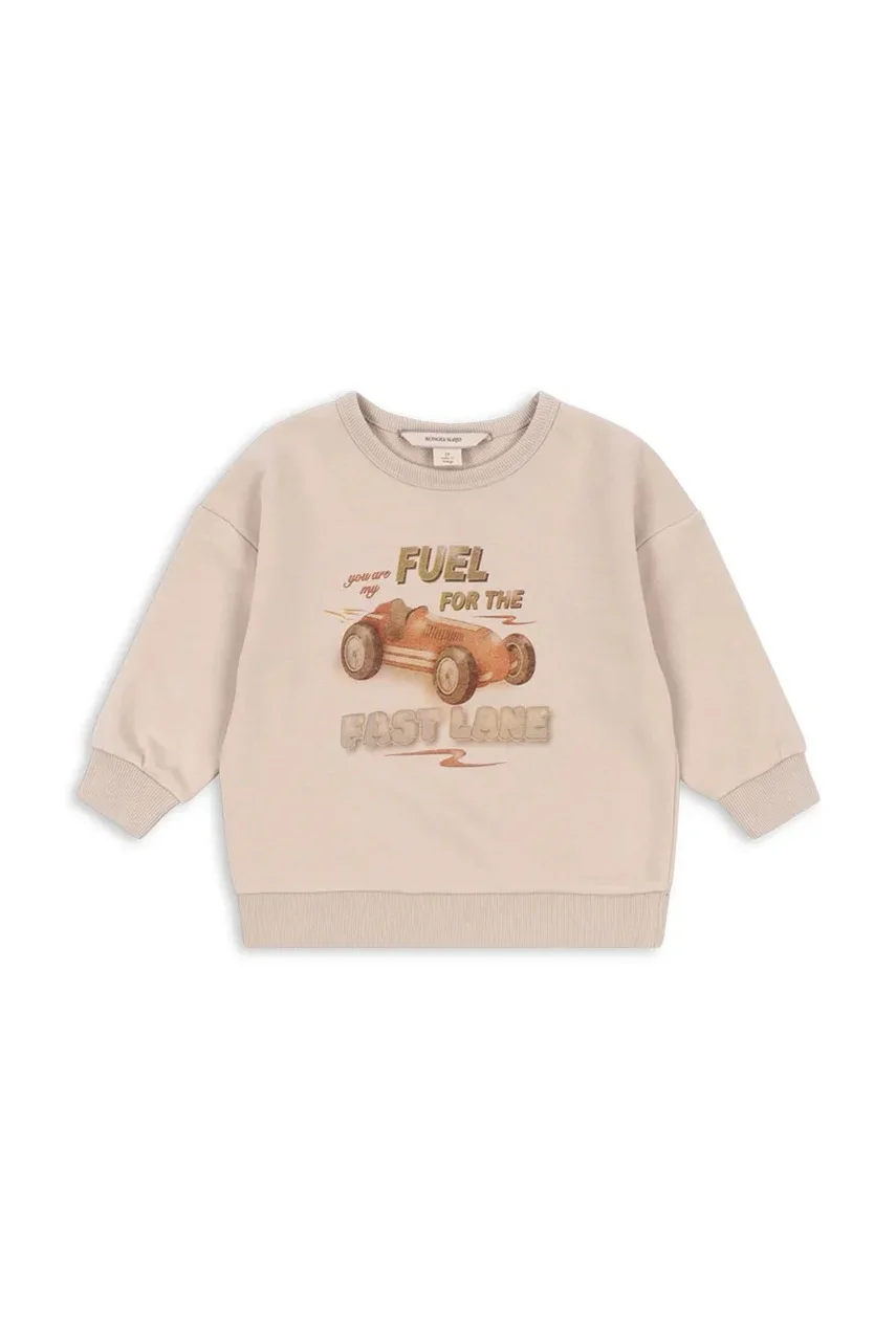 Konges Sløjd Детски памучен суитчър LOU SWEAT SHIRT OCS