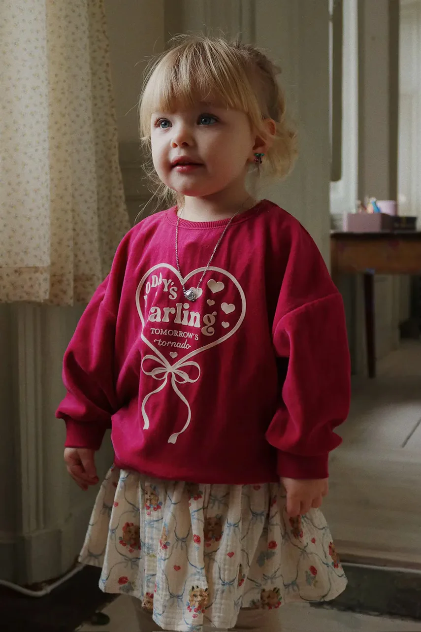 Konges Sløjd Детски памучен суитчър VELOU BLOUSE GOTS