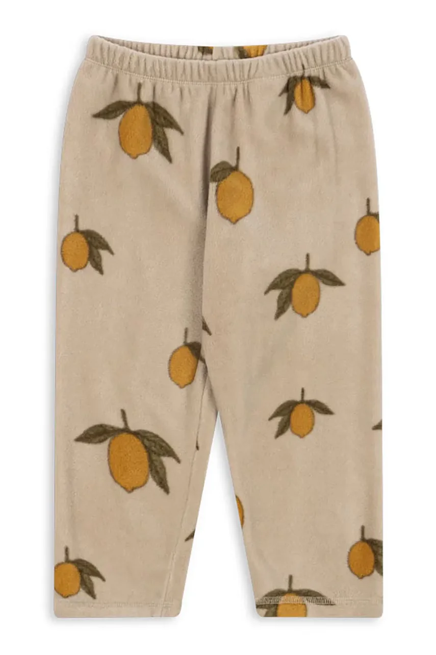 Konges Sløjd Детски спортен панталон TAVI FLEECE PANTS GRS