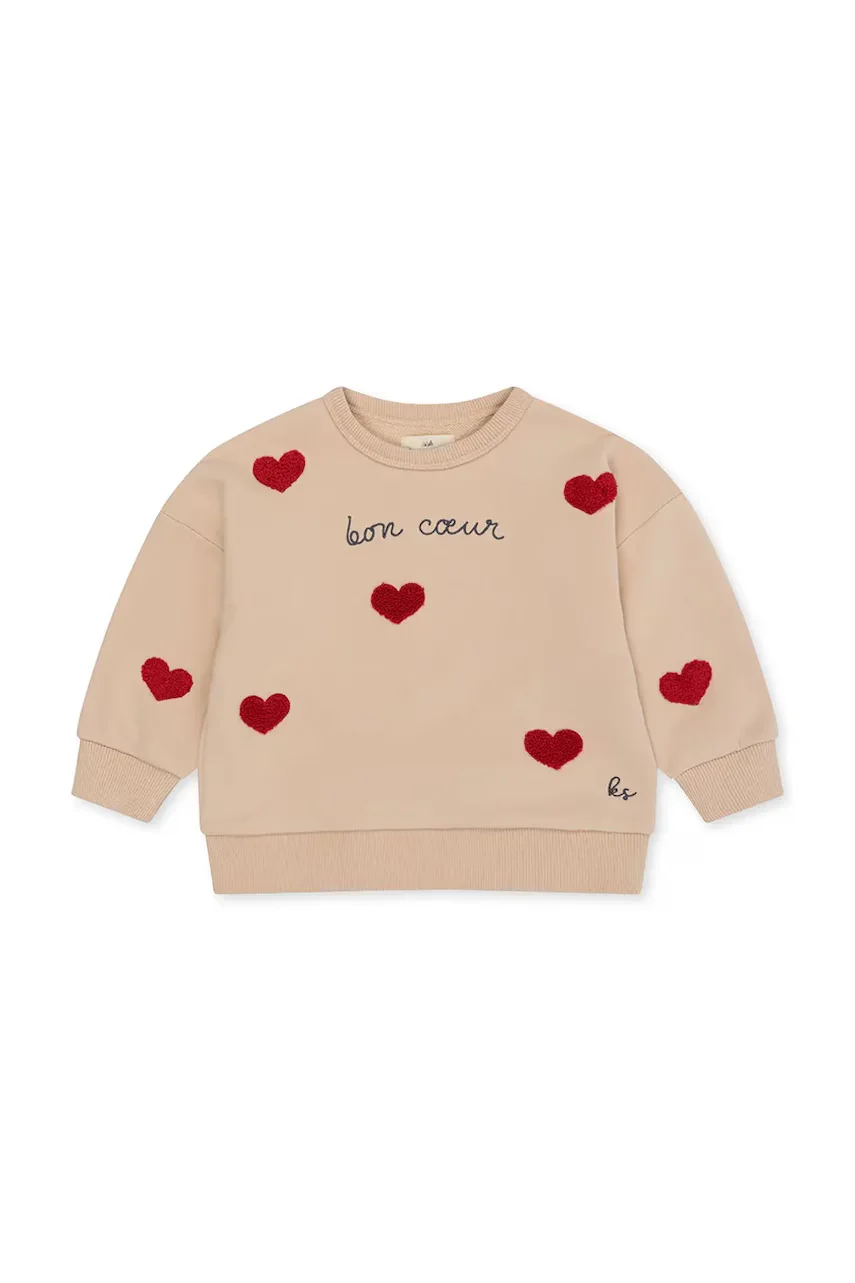 Konges Sløjd Детски суичър LOU SWEAT SHIRT GOTS