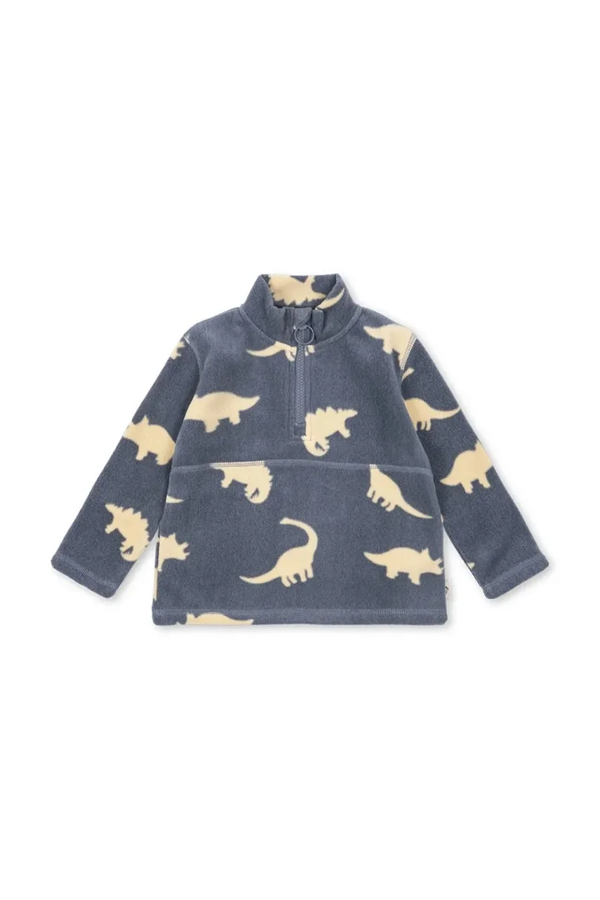 Konges Sløjd Детски суичър TAVI FLEECE SWEATSHIRT GRS