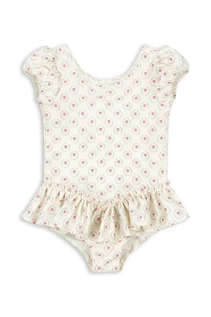 Konges Sløjd Детски цял бански MALTI SWIMSUIT GRS в бежово KS104980