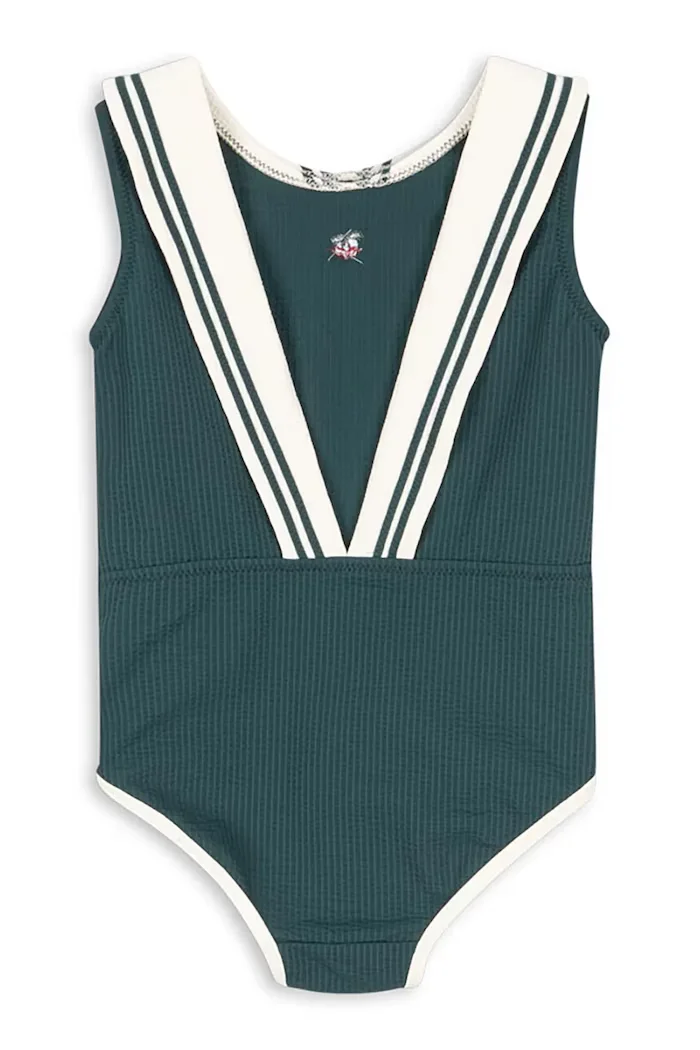 Konges Sløjd Детски цял бански SAILOR SWIMSUIT GRS в зелено KS105068