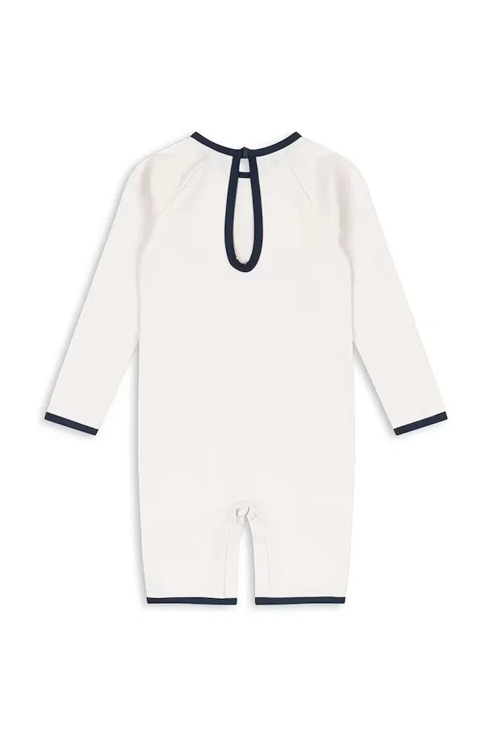 Konges Sløjd Детски цял бански VILJA ONESIE GRS в бяло KS105120