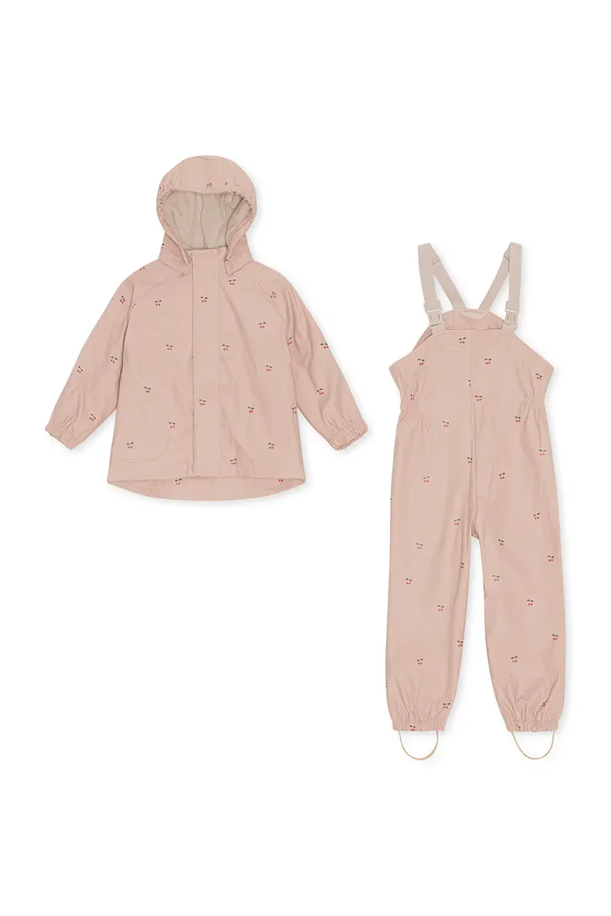 Konges Sløjd Детски водоустойчив комплект RAINY PALME SET