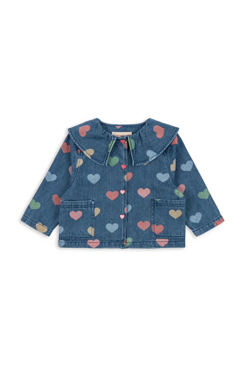 Konges Sløjd Детско дънково яке MAGOT DENIM SHIRT GOTS