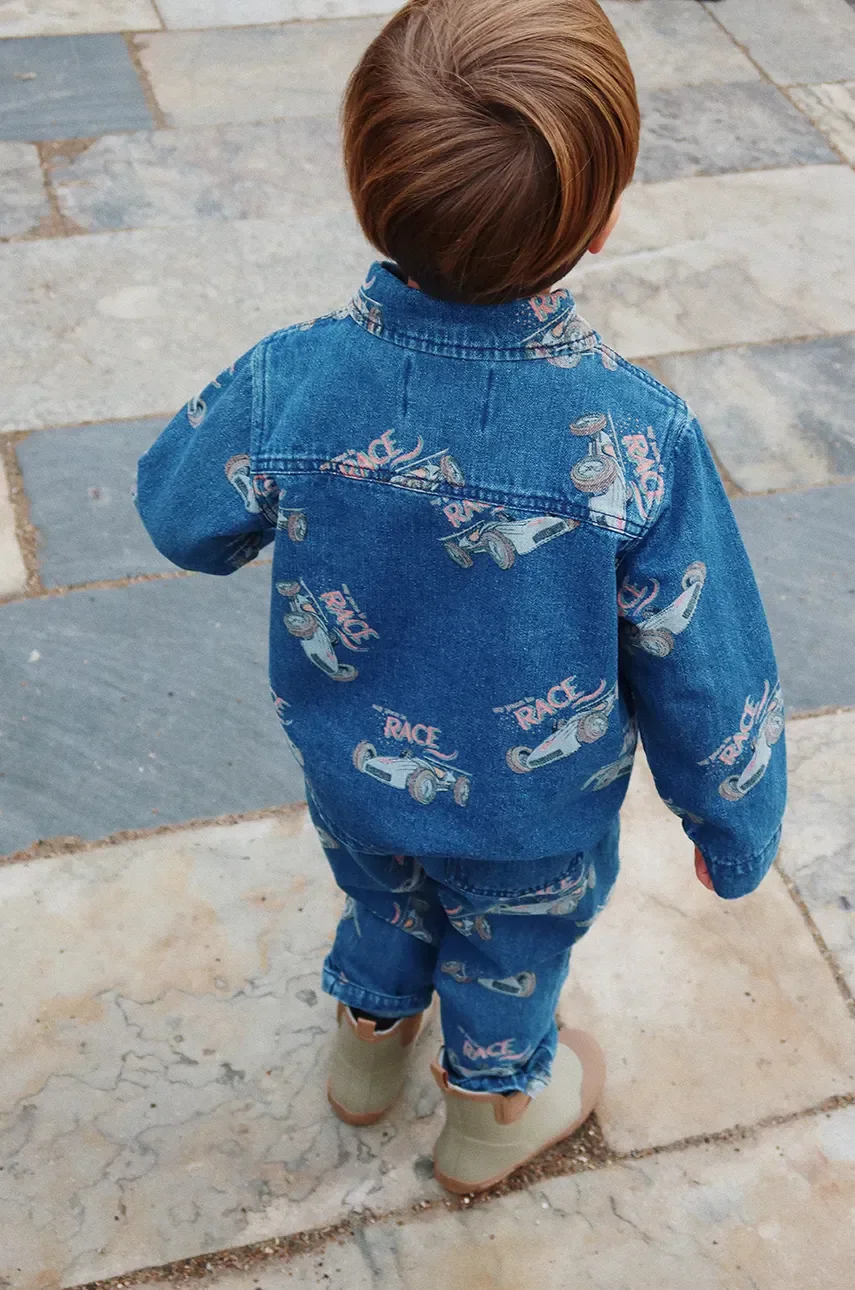 Konges Sløjd Детско дънково яке MAGOT JACKET GOTS