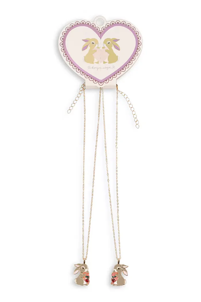 Konges Sløjd Детско колие BUNNY BESTIE NECKLACE (2 броя) KS104716