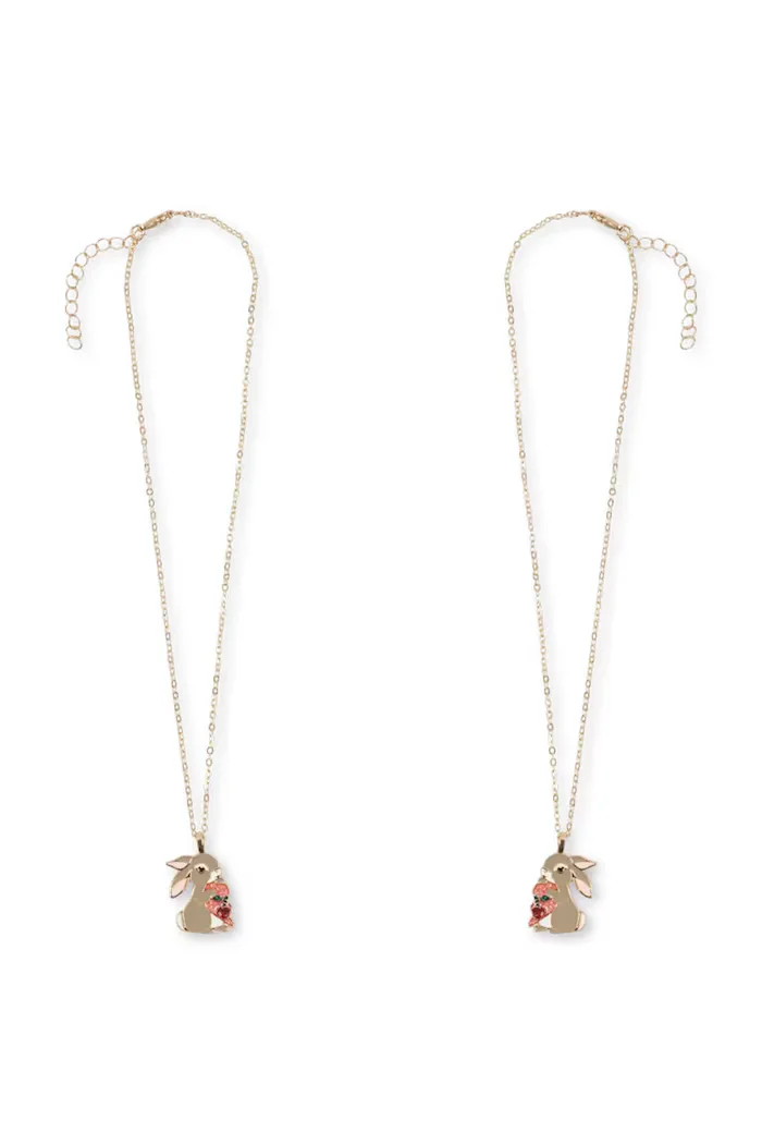 Konges Sløjd Детско колие BUNNY BESTIE NECKLACE (2 броя) KS104716