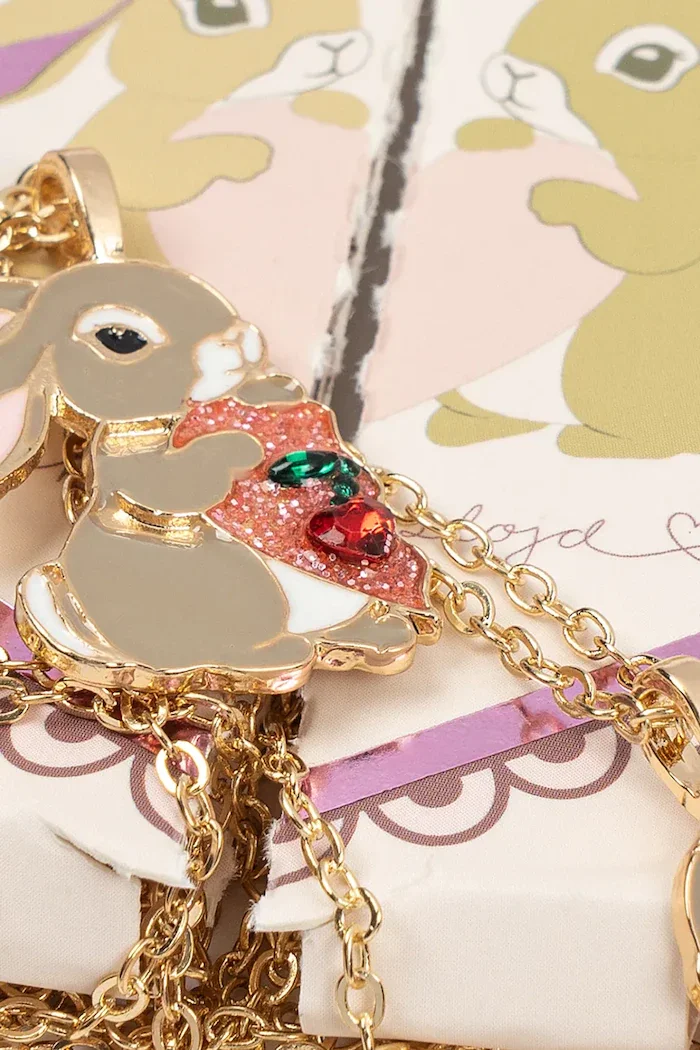 Konges Sløjd Детско колие BUNNY BESTIE NECKLACE (2 броя) KS104716