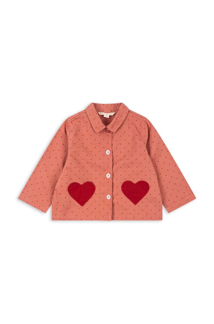 Konges Sløjd Детско памучно яке NOLA SHIRT JACKET GOTS