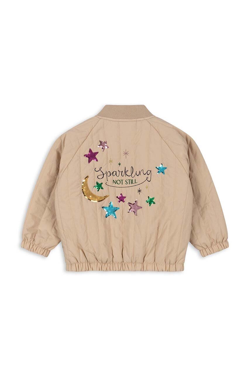 Konges Sløjd Детско яке бомбър JUNO SEQUIN BOMBER JACKET
