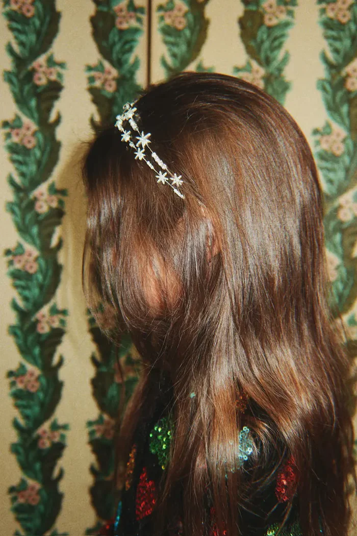 Konges Sløjd диадема за деца от метал SPARKLY STAR HAIRBRACE KS107264