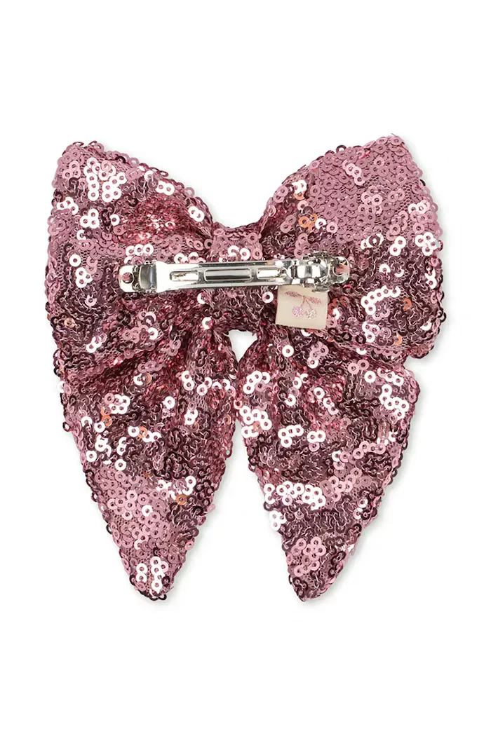 Konges Sløjd фиба за коса за деца TINDRA SEQUIN BOW HAIR CLIP KS106622