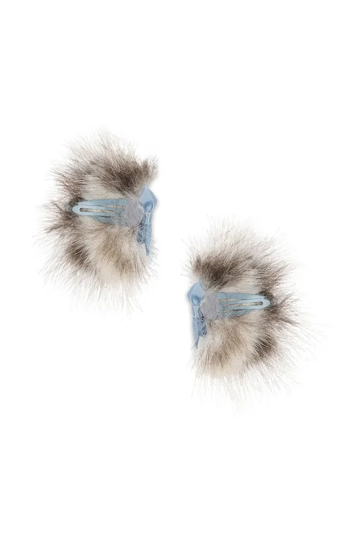 Konges Sløjd фиби за коса за деца 2 PACK KITTY FURRY EAR CLIP KS105845