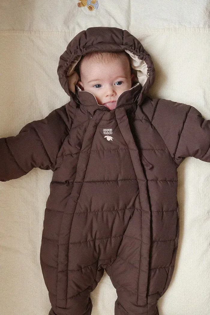 Konges Sløjd гащеризон за деца ALPI BABY SUIT GRS кафяв KS105679