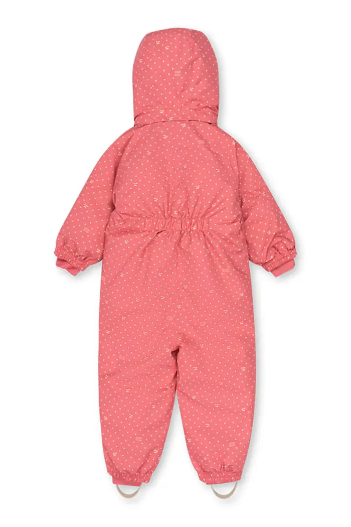 Konges Sløjd гащеризон за деца NOHR SNOWSUIT PRINT розов KS105750