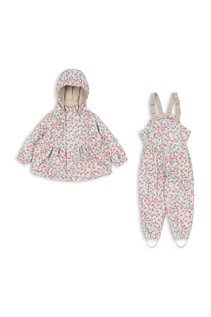 Konges Sløjd гащеризон за деца RAINY PALME SET GIRL многоцветен KS105764