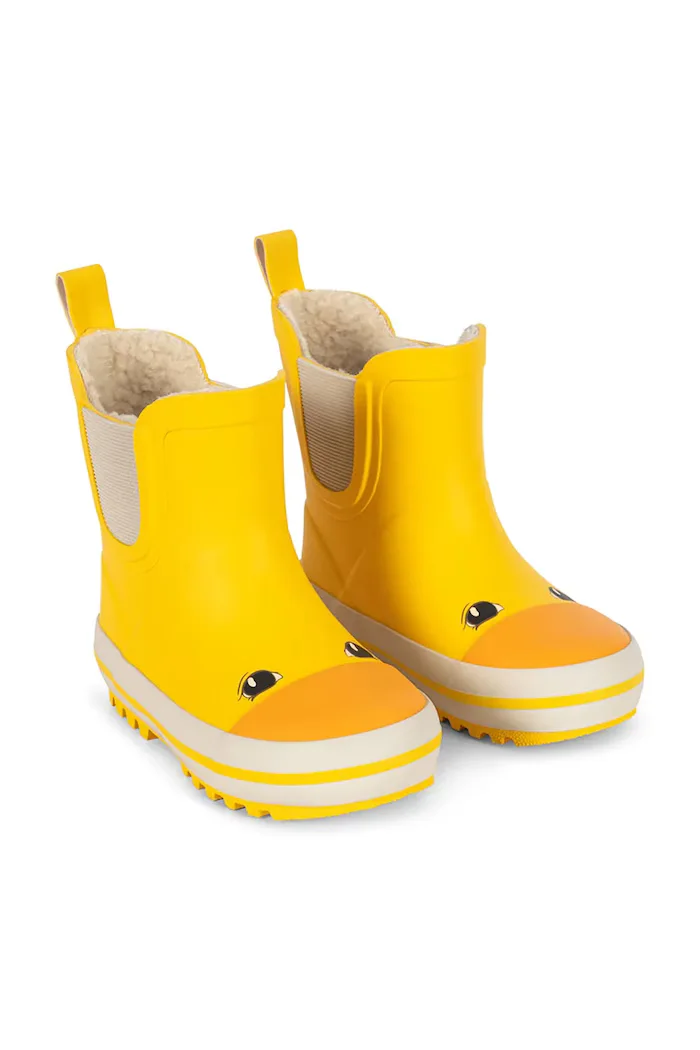 Konges Sløjd гумени ботуши за деца ANNELI RAIN BOOT жълти KS105685