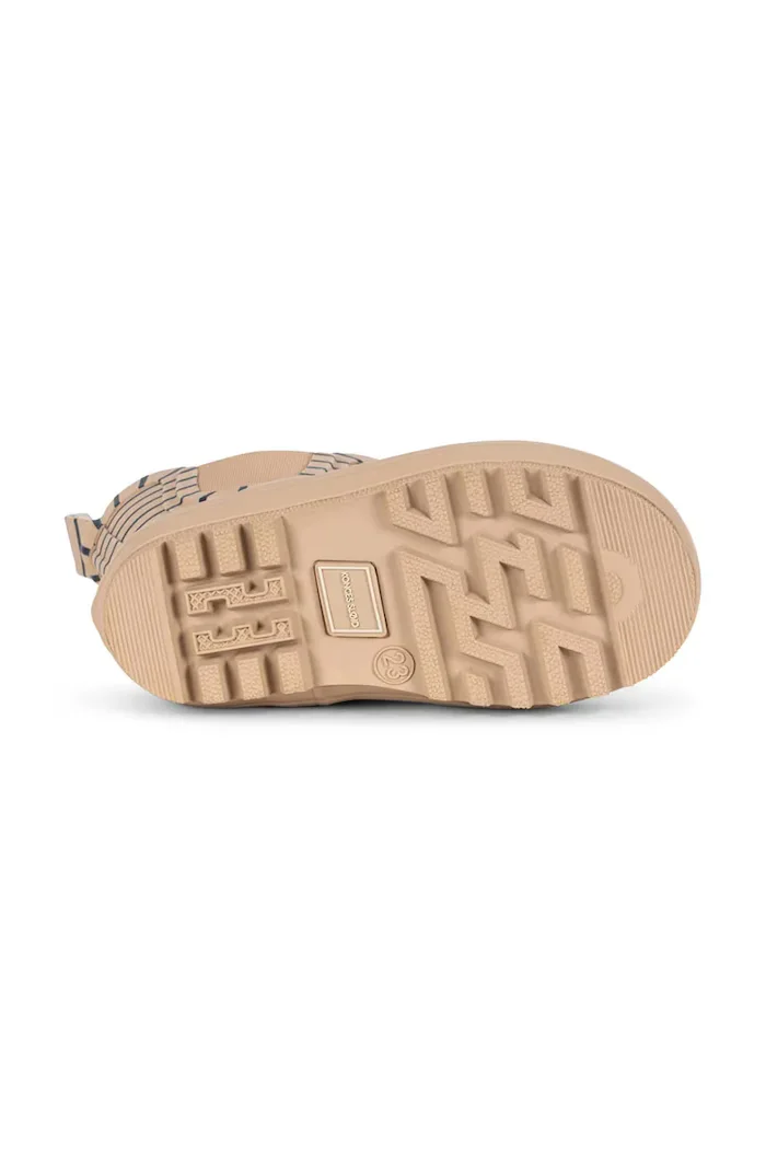 Konges Sløjd гумени ботуши за деца ROI PRINTED RAIN BOOT бежови KS105766