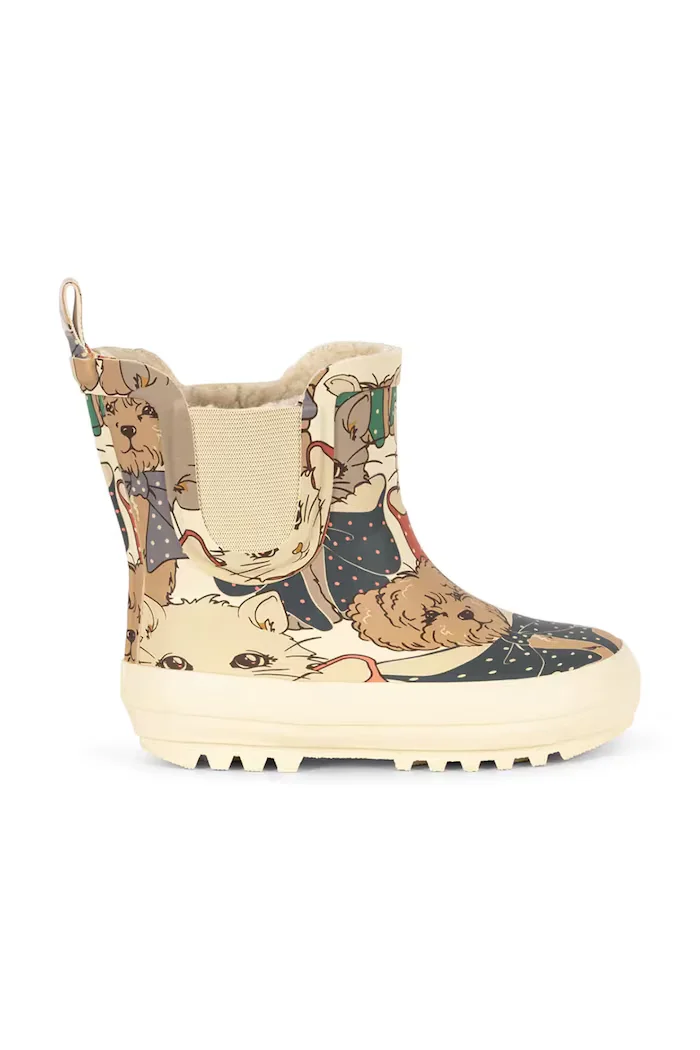 Konges Sløjd гумени ботуши за деца ROI PRINTED RAIN BOOT многоцветни KS105766