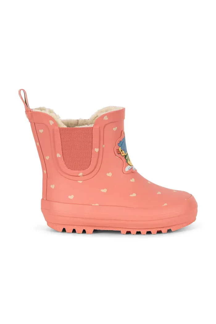 Konges Sløjd гумени ботуши за деца ROI PRINTED RAIN BOOT розови KS105766