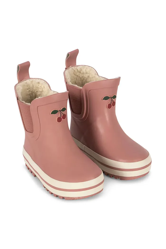 Konges Sløjd гумени ботуши за деца ROI RAIN BOOT LOW розови KS101290