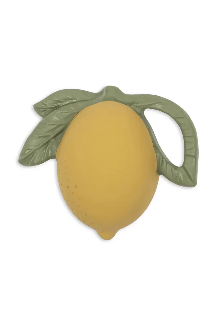 Konges Sløjd Играчка за дъвчене за бебе LEMON TEETHER жълта KS105446